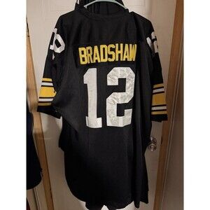 Terry Bradshaw Steelers Jersey 54 Mitchell & Ness Bicentennial Patch